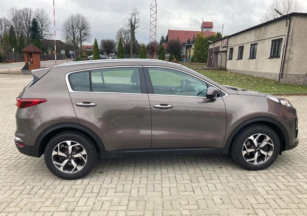 Kia Sportage cena 68600 przebieg: 124000, rok produkcji 2019 z Miasteczko Śląskie małe 137